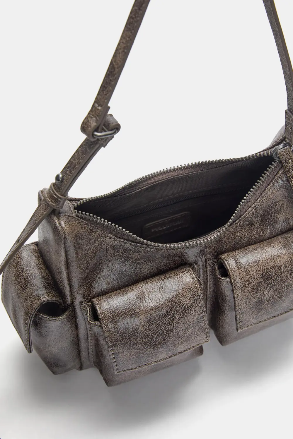 Bolso de hombro mini multibolsillos