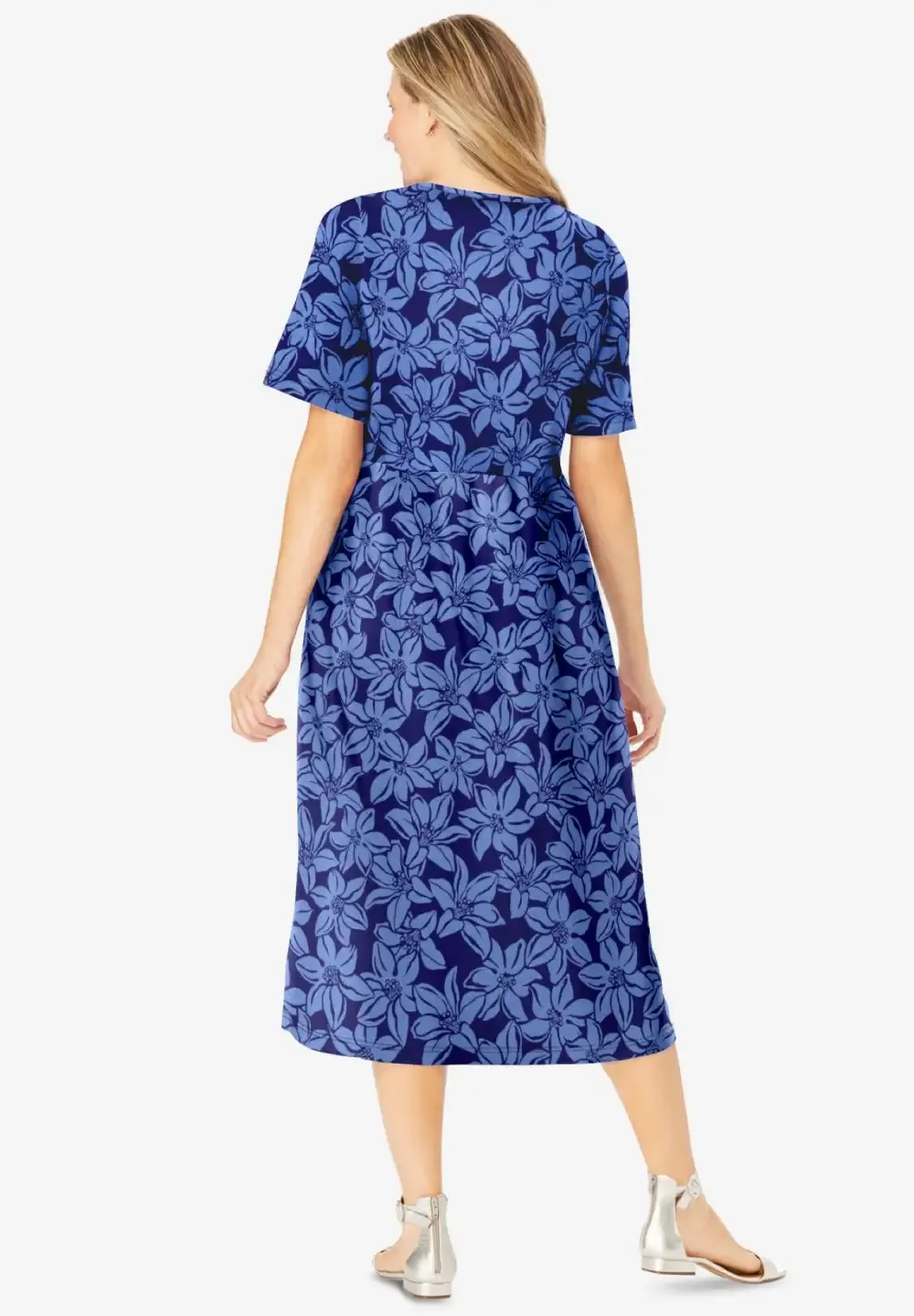 Button-Front Essential Dress