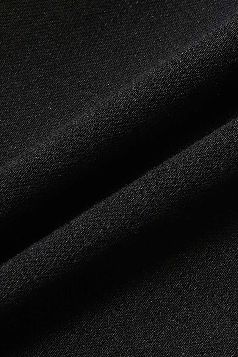 Double Button Stitch Detail High Waist Bootcut Jeans