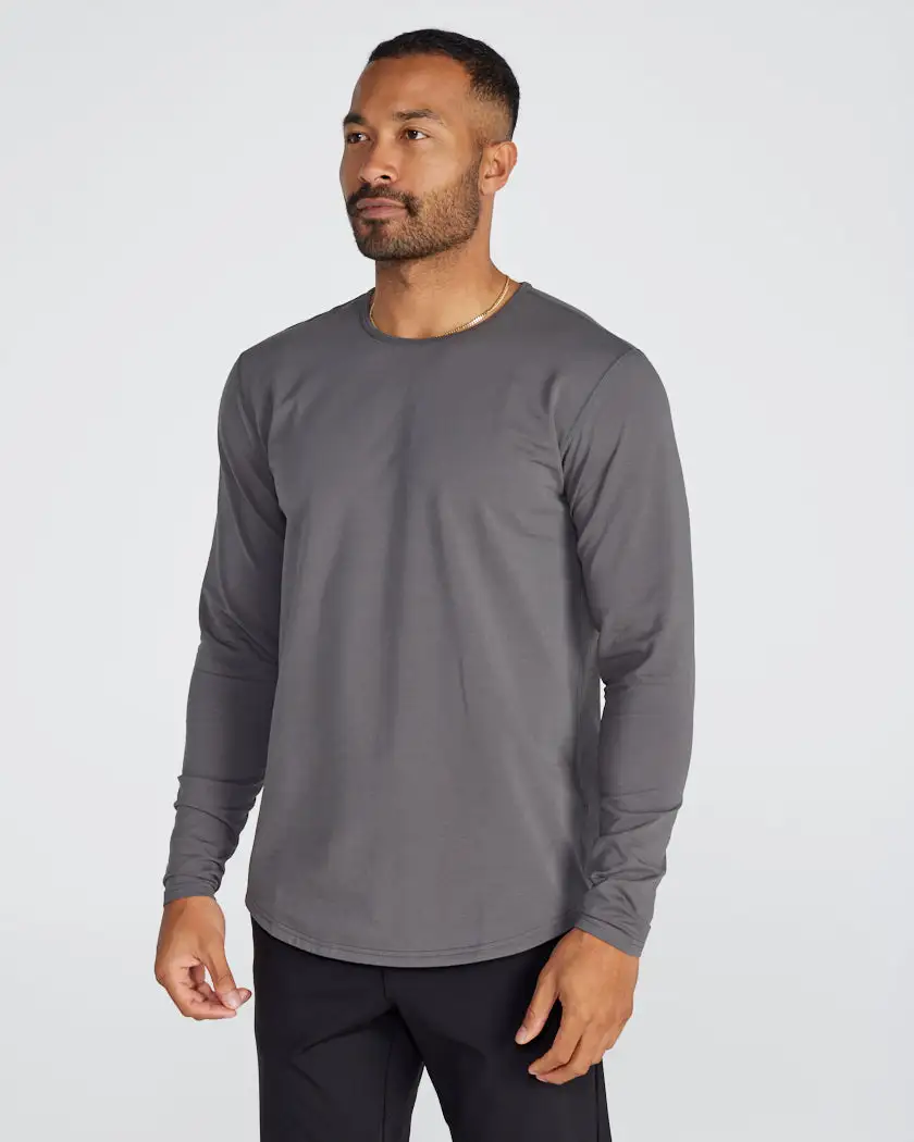 Drop-Cut Long Sleeve: Bylt Signature