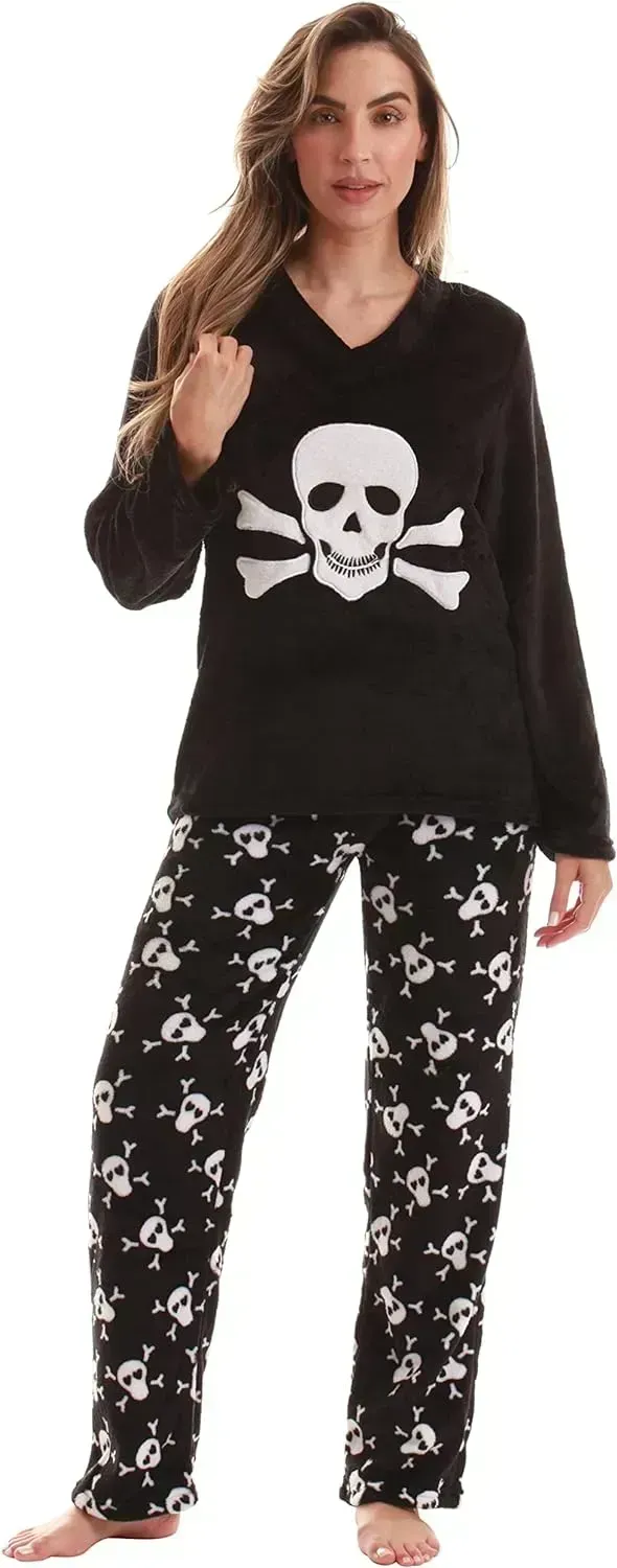 Plush Pajama Sets for Women