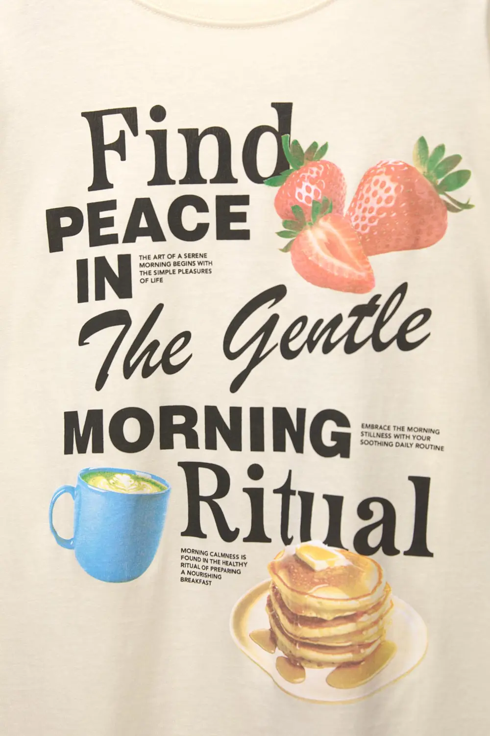 Camiseta gráfico comida
