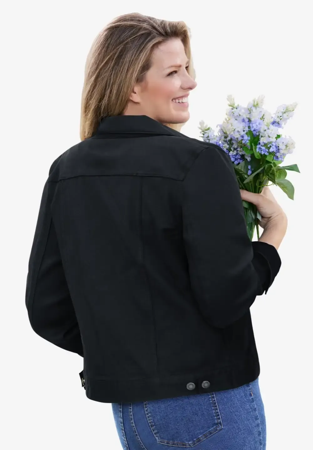 Stretch Denim Jacket