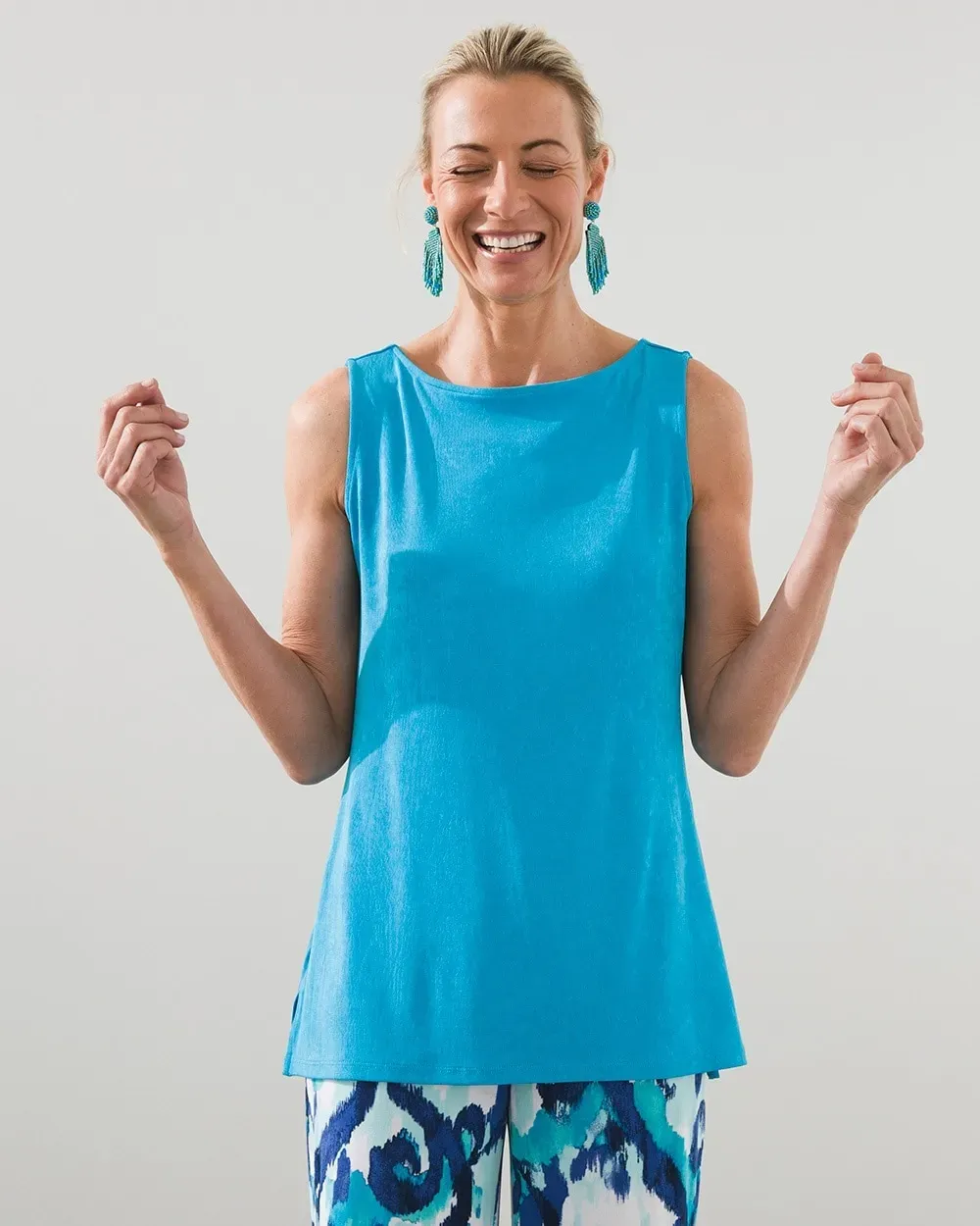 Travelers Classic Side Slit Tank