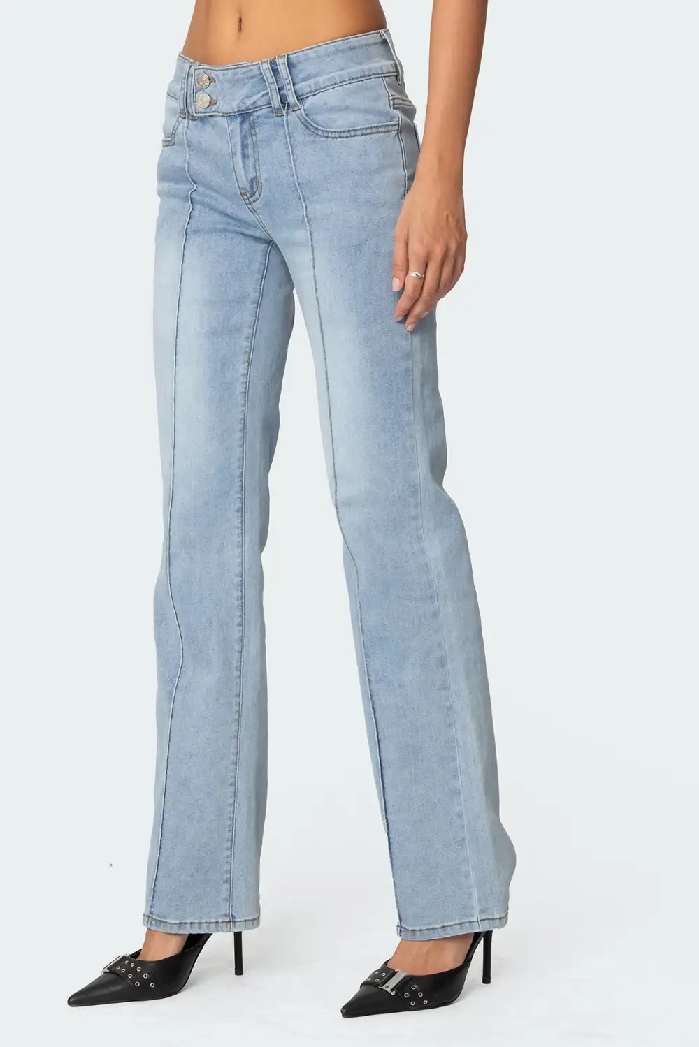 Avril Boot Cut Low Rise Jeans