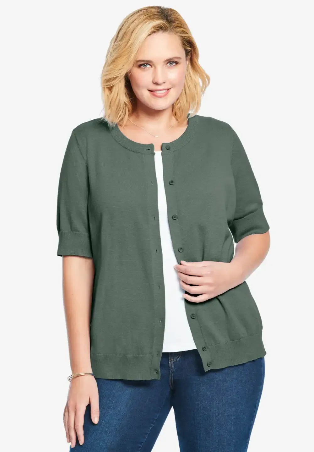 Perfect Elbow-Length Sleeve Cardigan