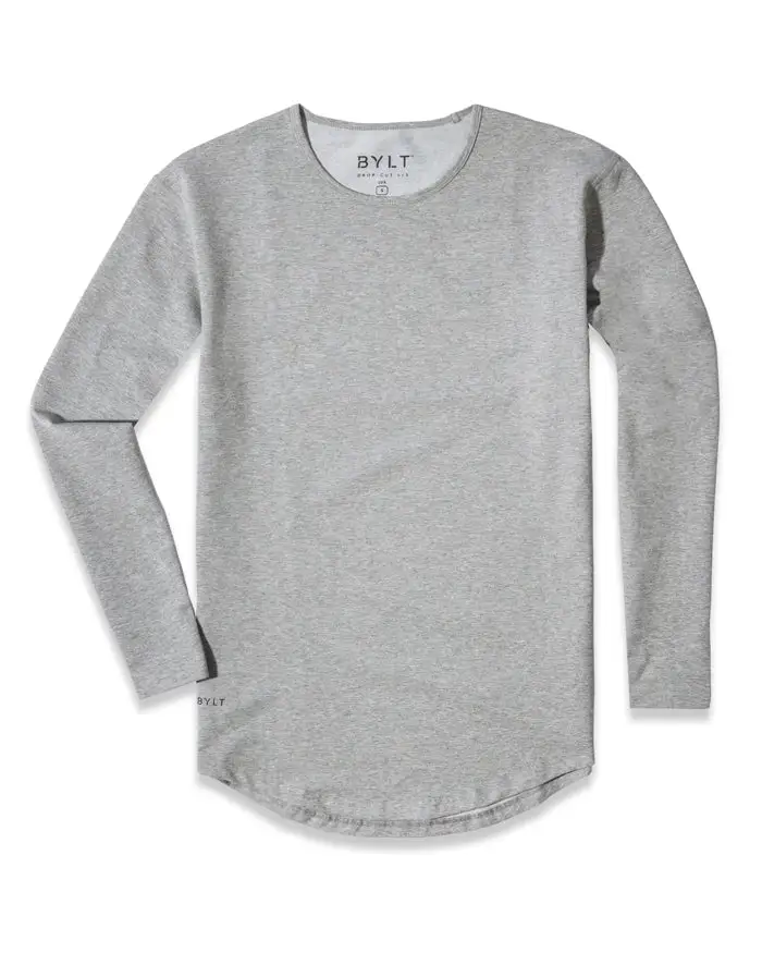 Drop-Cut Long Sleeve: Lux