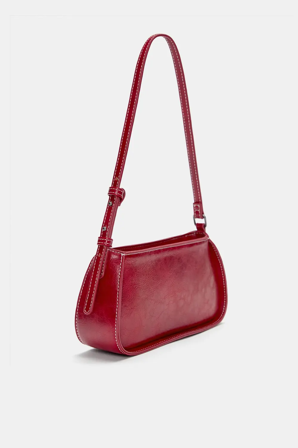 Bolso de hombro costuras