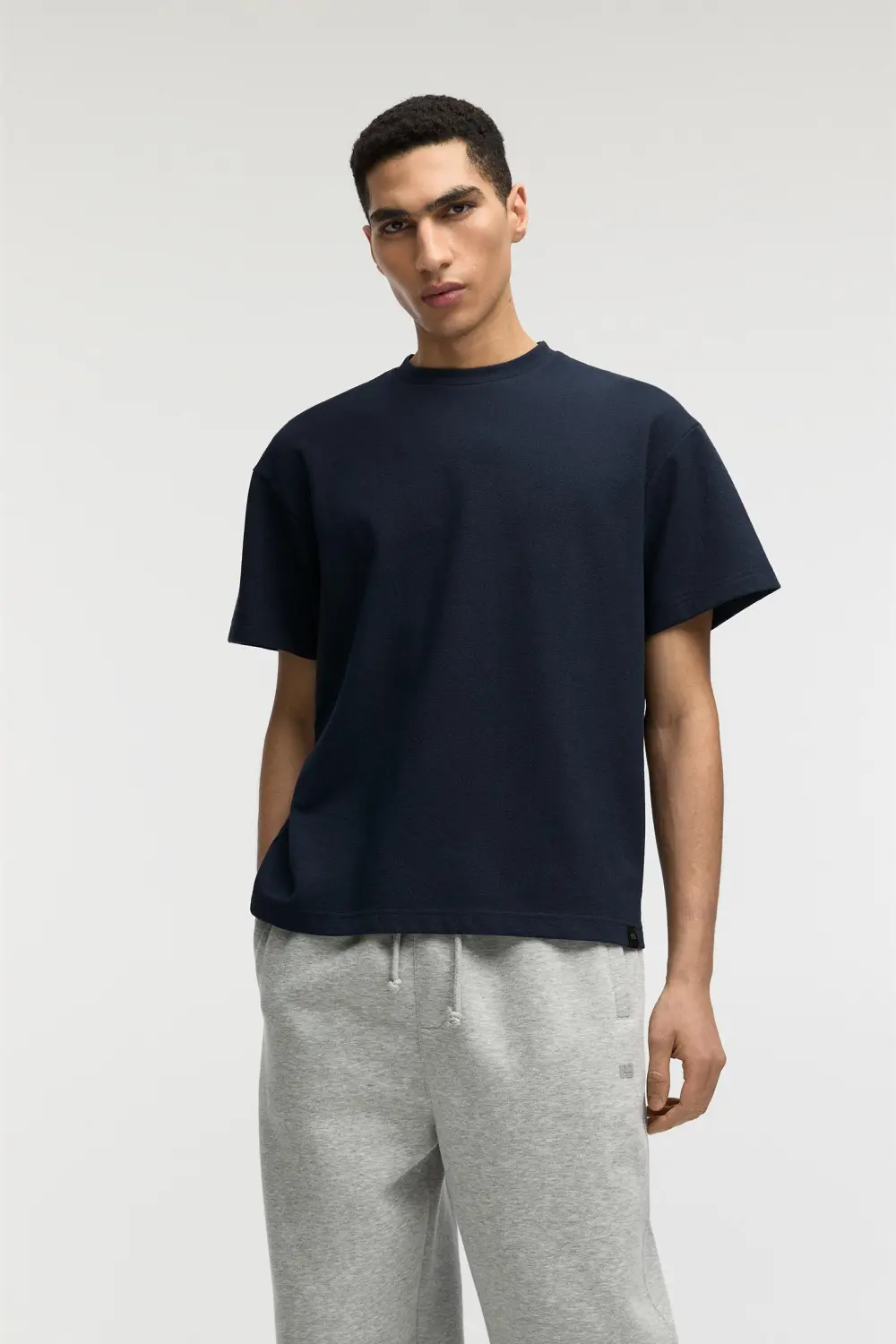Textured T-shirt