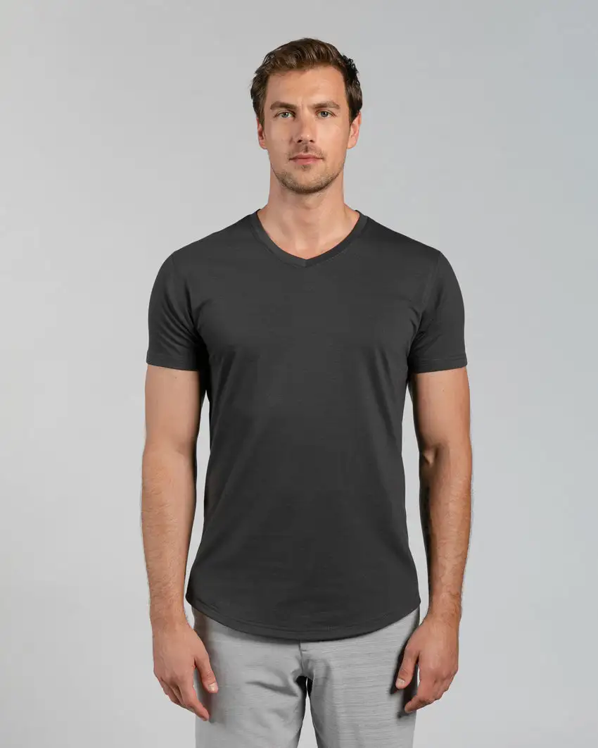 Drop-Cut V-Neck: Bylt Signature