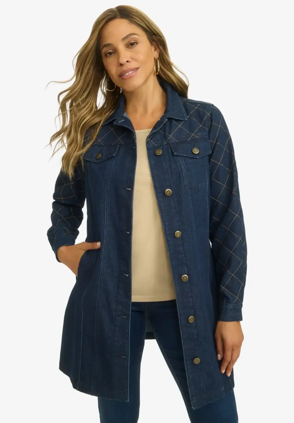 Long Denim Jacket