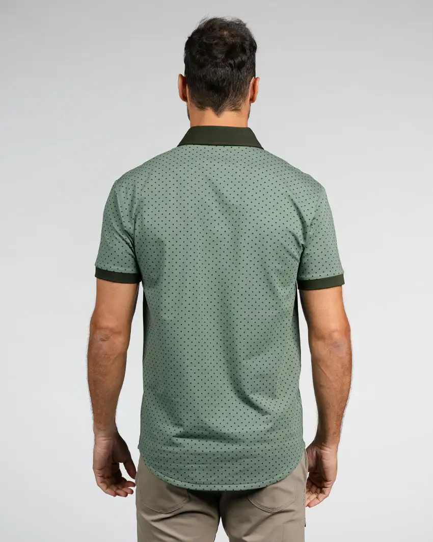 Drop-Cut: Lux Dotted Polo