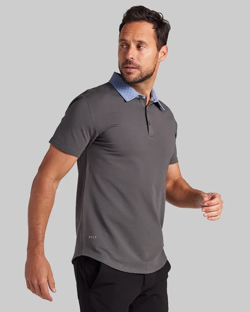 Drop-Cut: Lux Dotted Polo