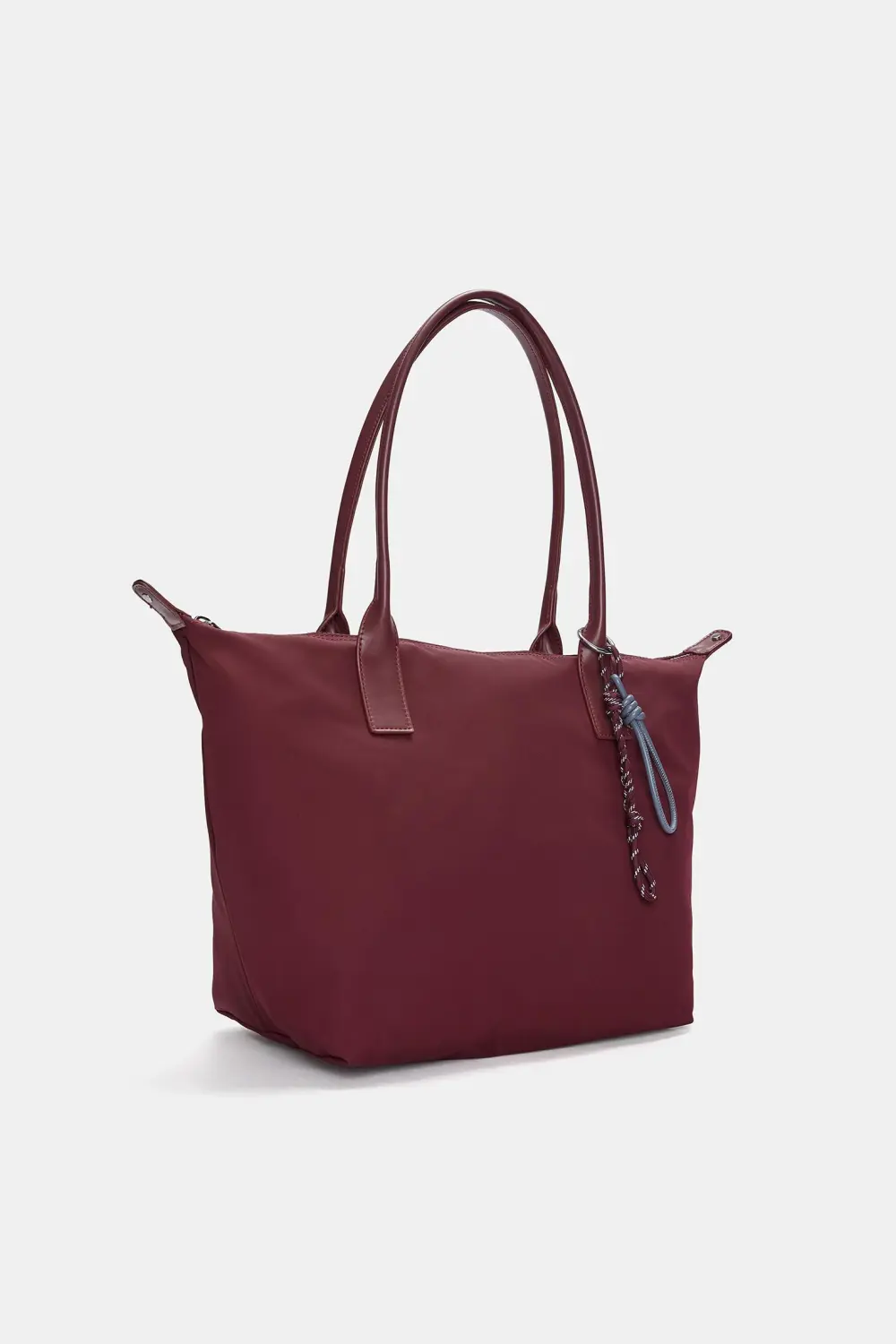 Bolso shopper nylon adorno