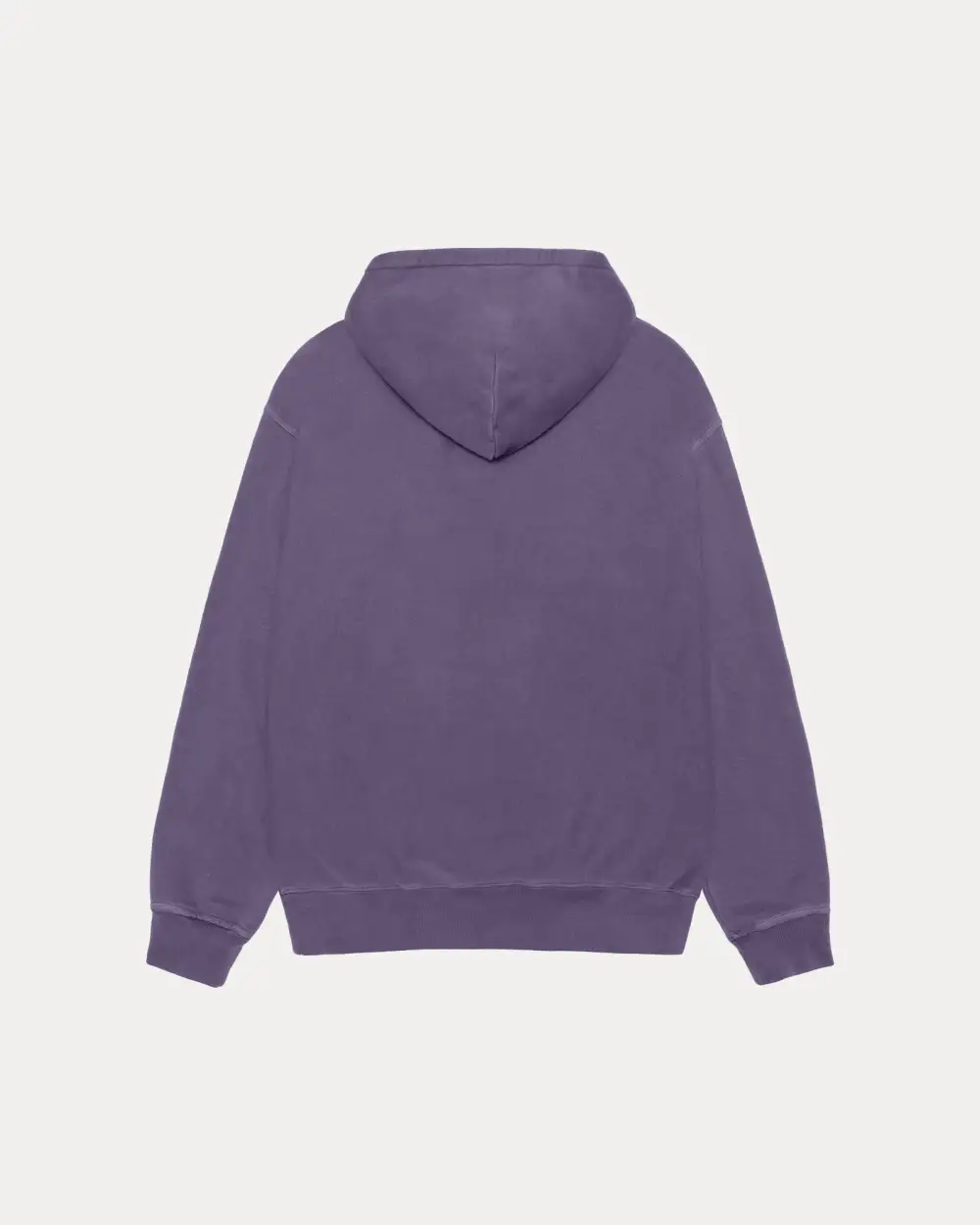 JUMBO ZIP HOODIE PIGMENT DYED