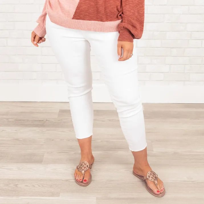 Own Your Moment Jeans, White