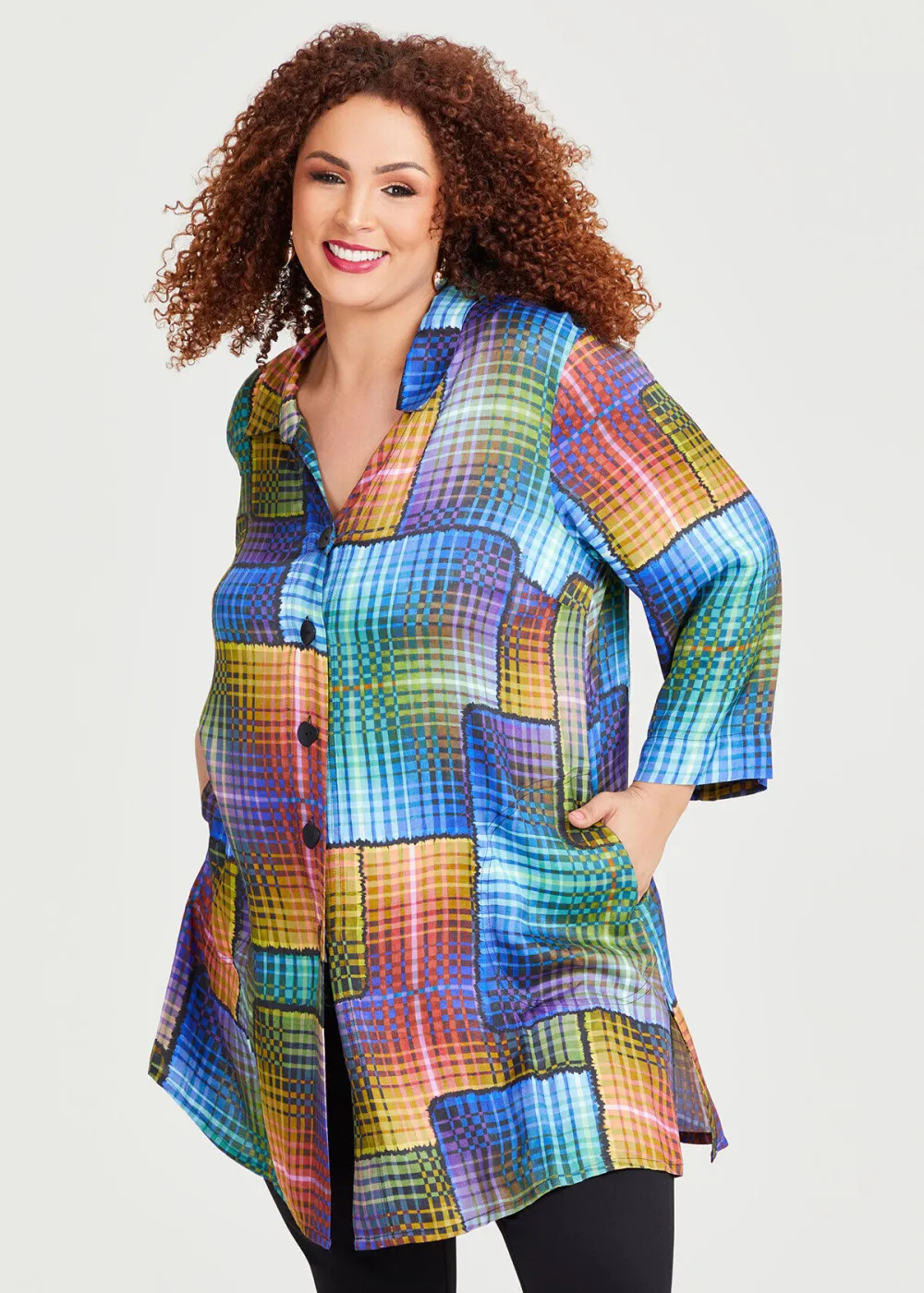 Natural Amore Check Shirt