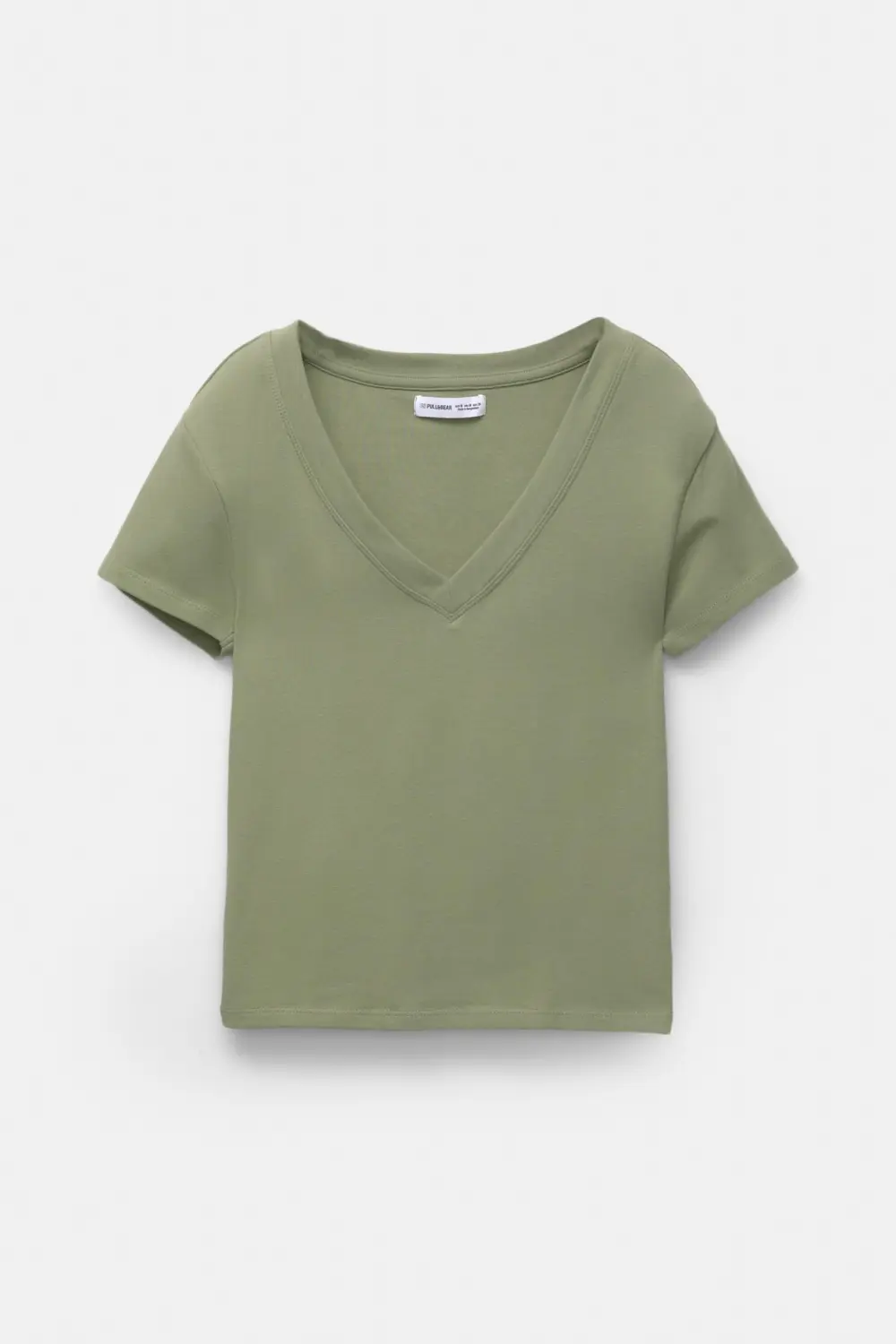 Camiseta escote pico