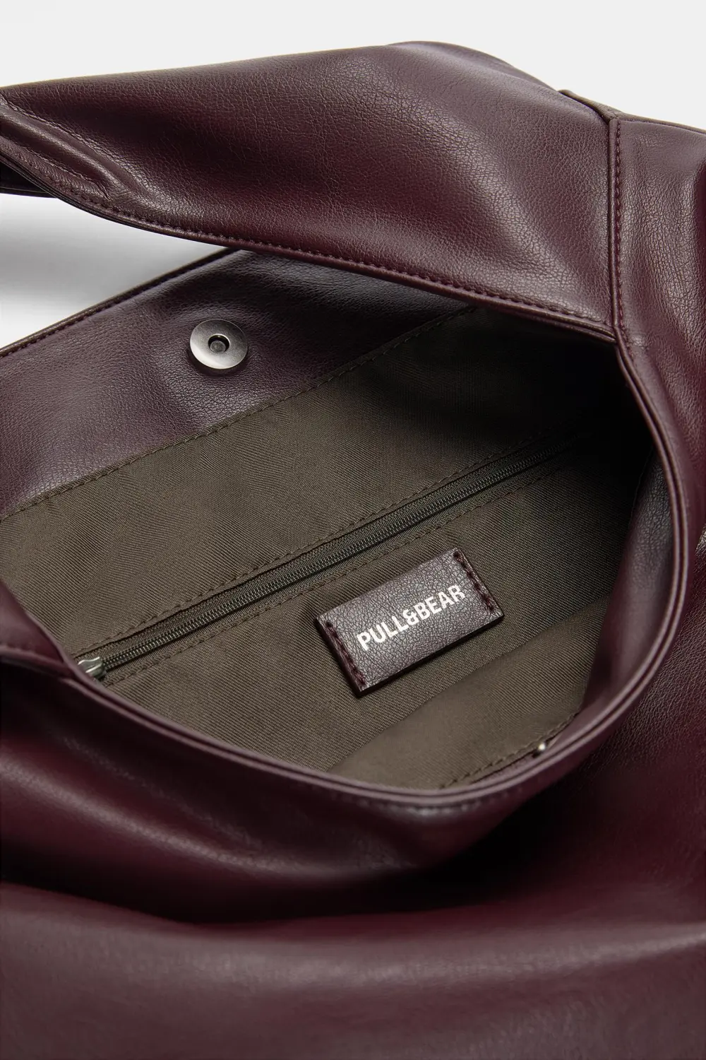 Bolso shopper efecto piel