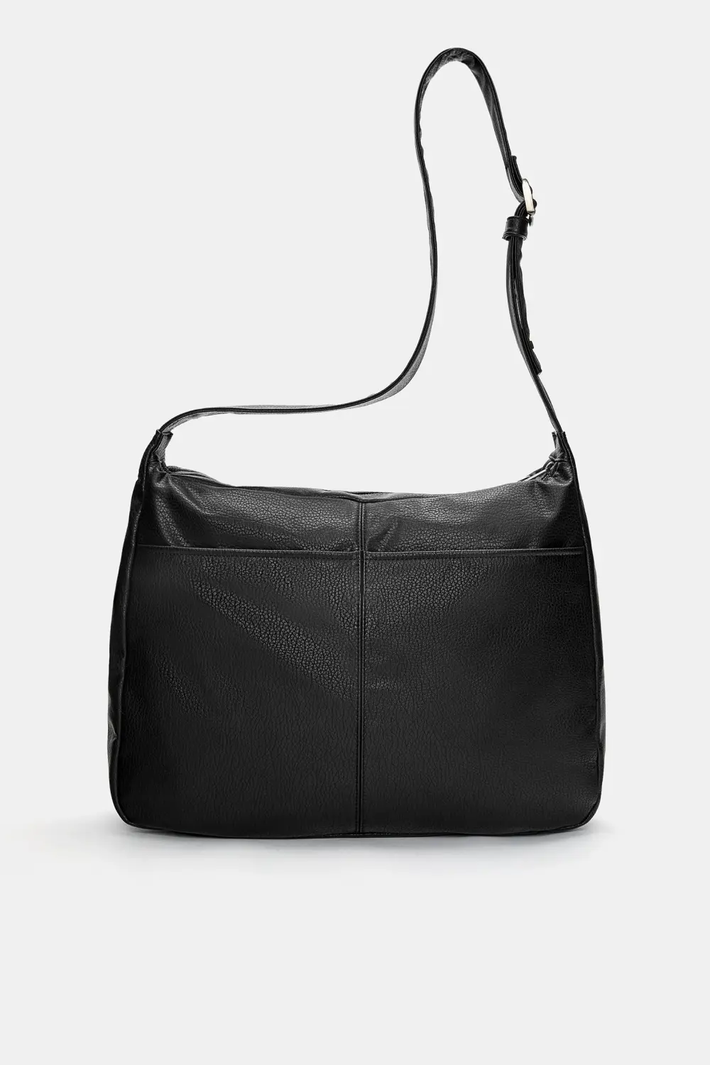 Bolso shopper cross efecto piel