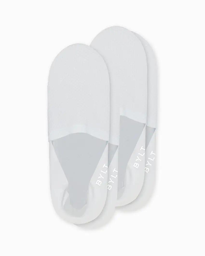 Bonded No-Show Socks (2-Pack)