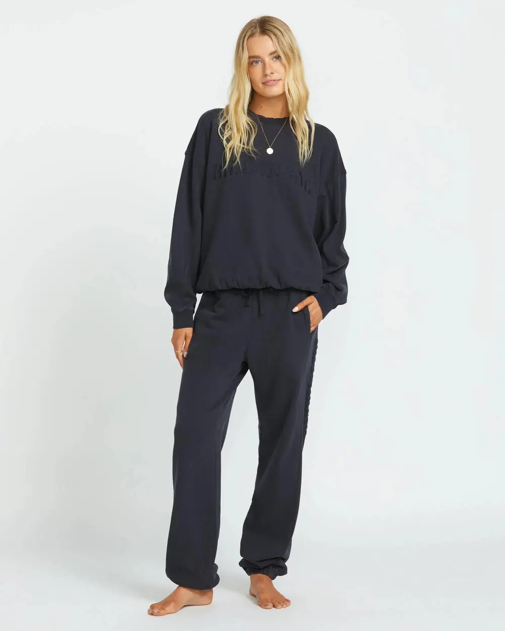 So Typical Kendal Crew Sweatshirt - Black Pebble
