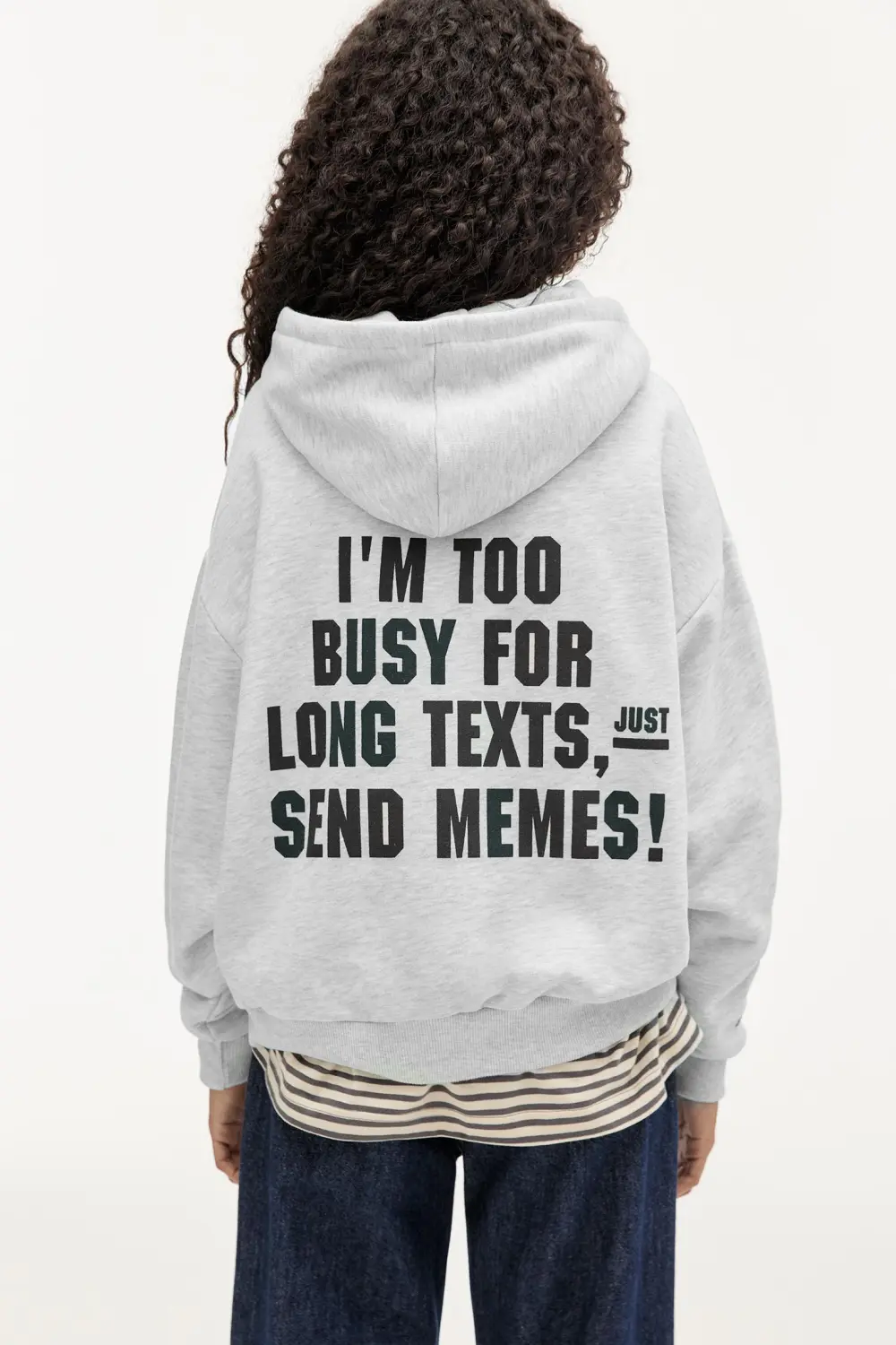 Sudadera capucha I'm too busy
