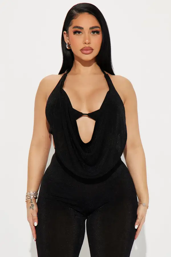 Weekend Lineup Legging Set - Black