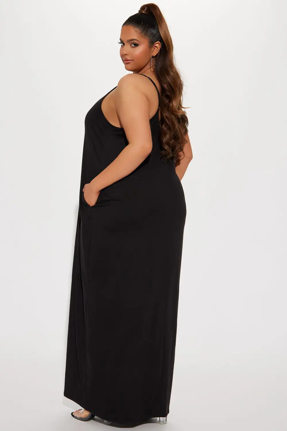 Simple Saturday Maxi Dress - Black