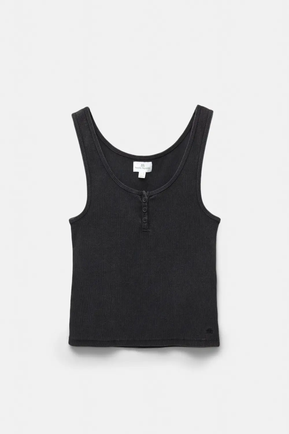 Strappy top with buttons