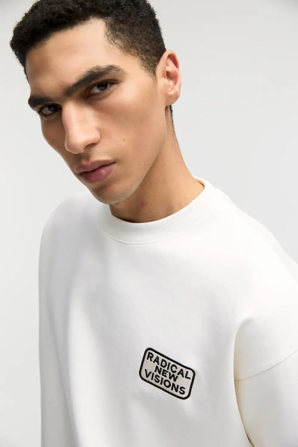 Short sleeve sweatshirt