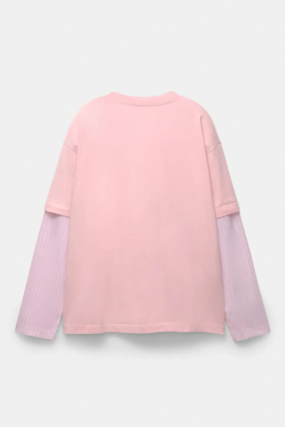 Camiseta oversize doble manga