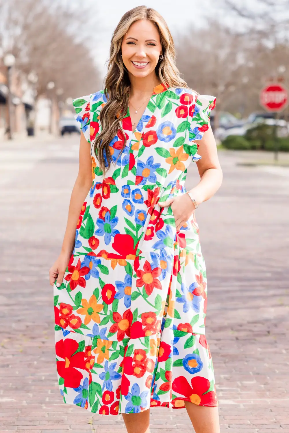Take Me To Mexico Dress, White