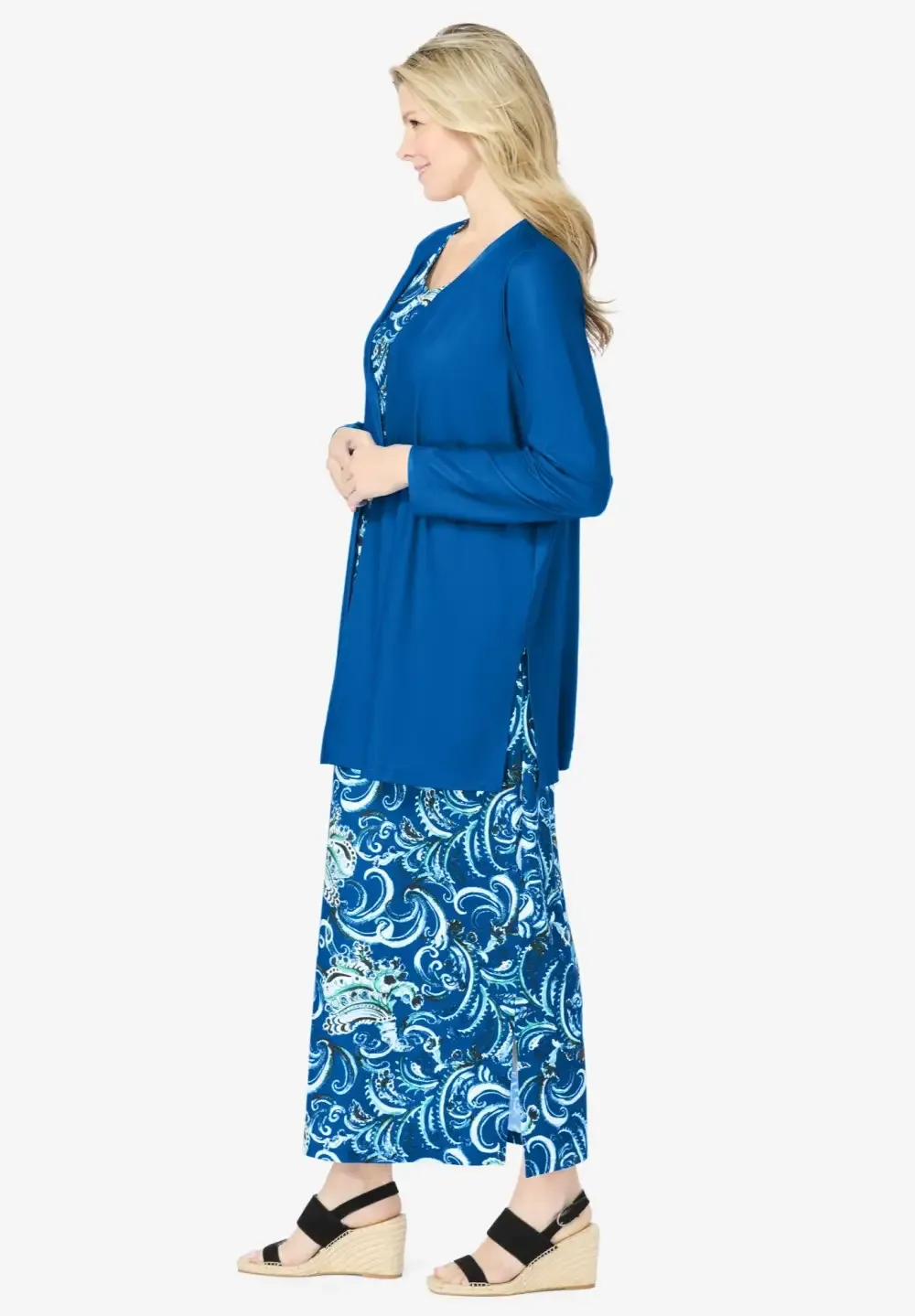 Tropical Jacket and Dress Set