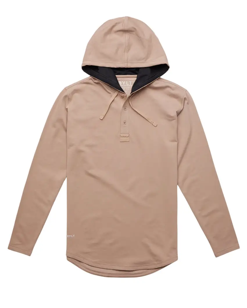 Drop-Cut: Lux Hooded Henley