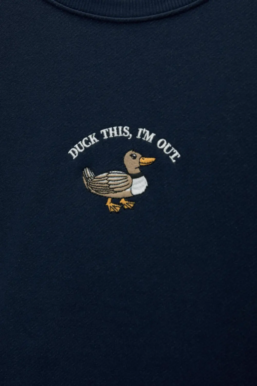 Sudadera gráfico pato