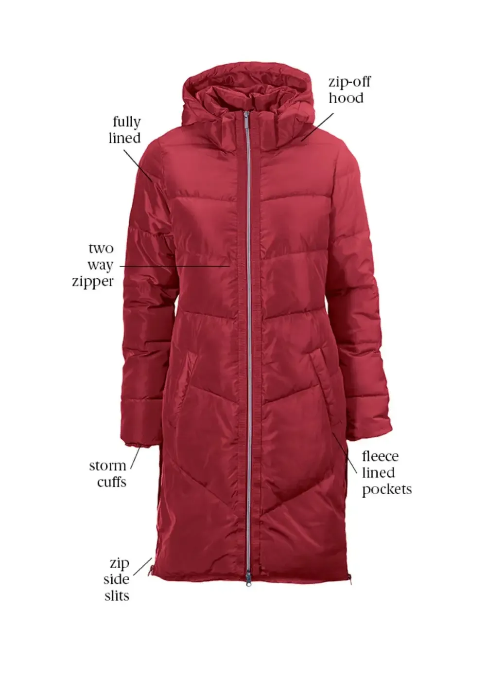 Long Puffer Coat