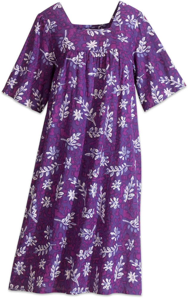 Batik Print Muumuu