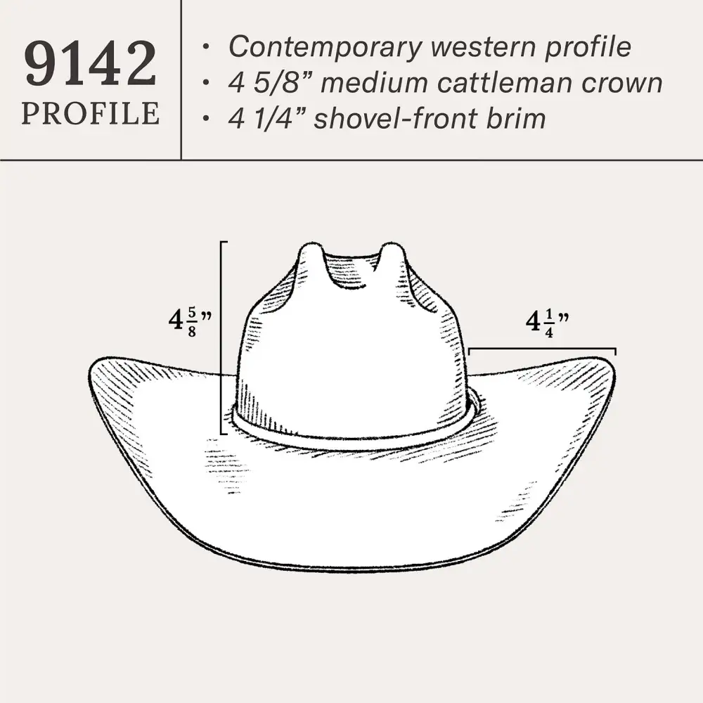 Acoustic 6X Cowboy Hat