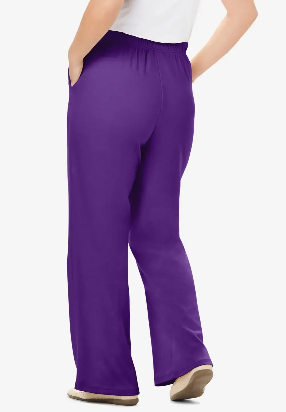 7-Day Knit Wide-Leg Pant