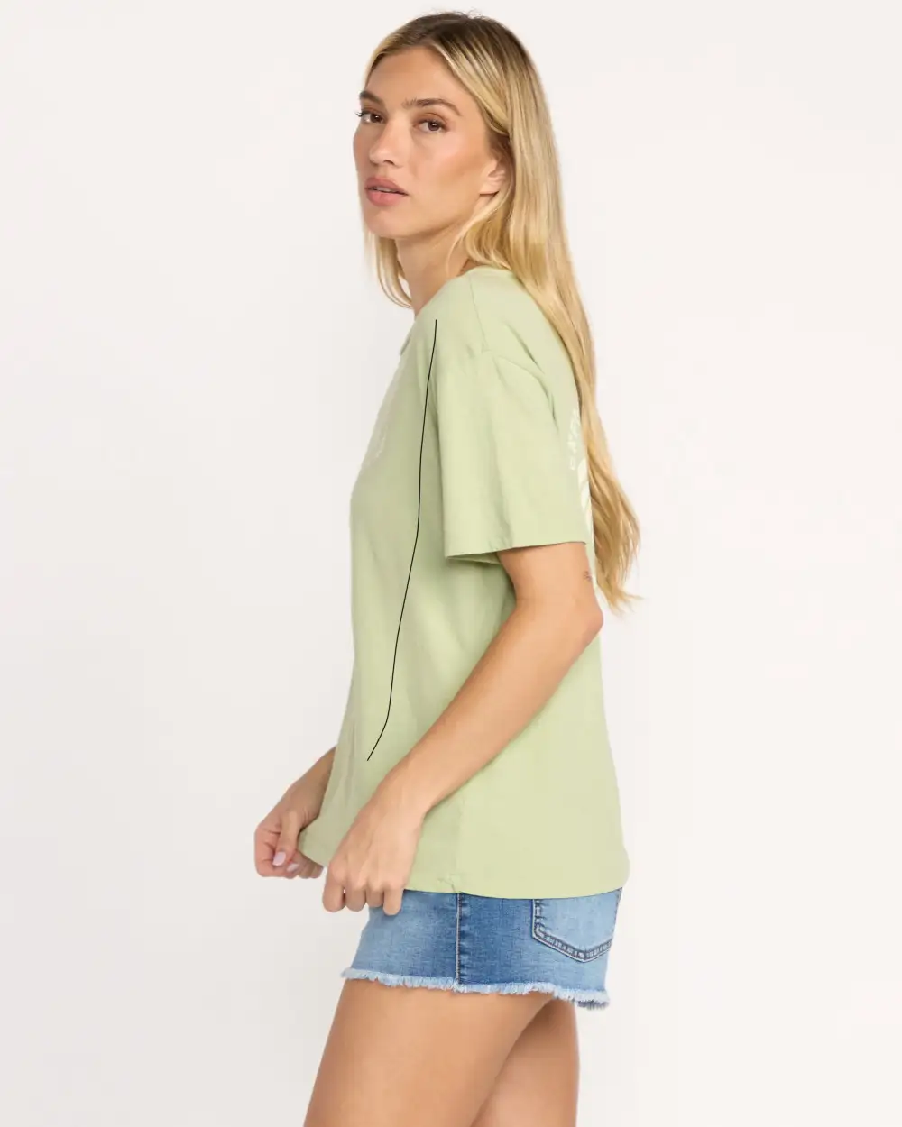 Paradise Calling Tee - Pistachio