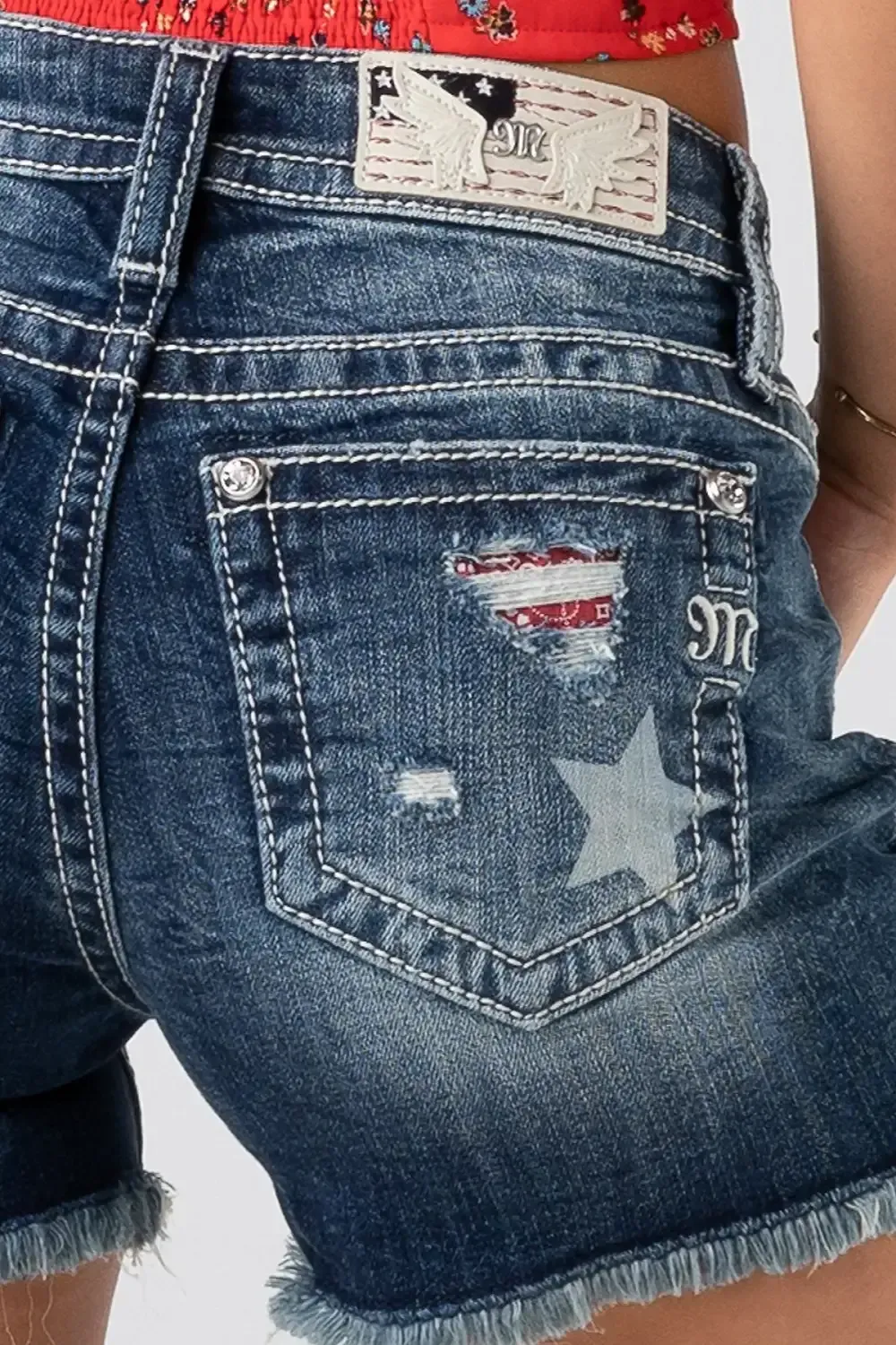 My Pride Cutoff Shorts