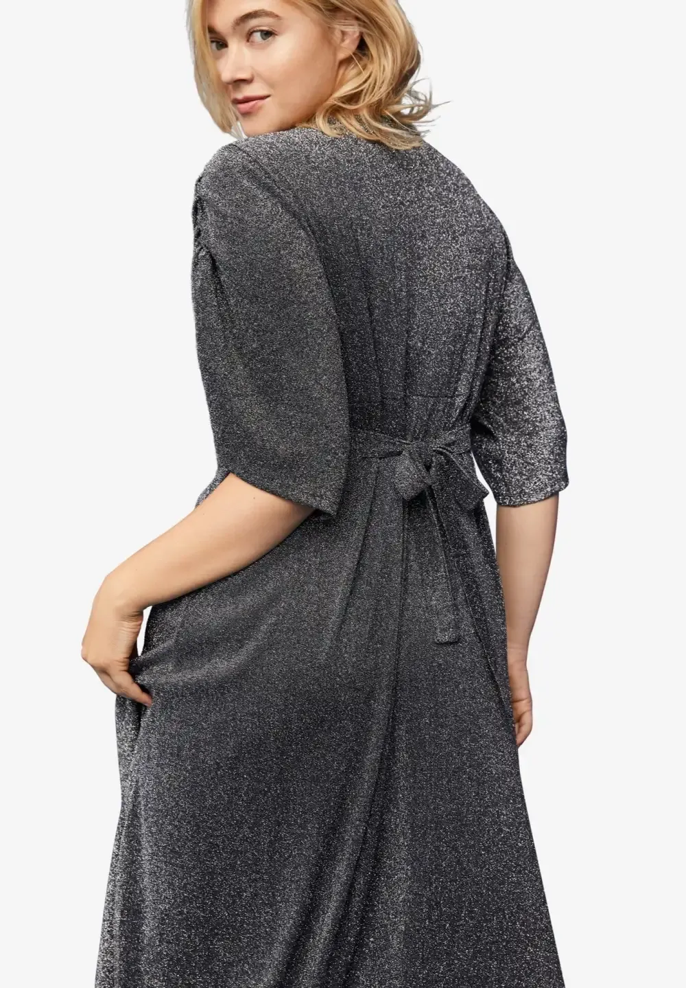 Knit Tie-Back Maxi