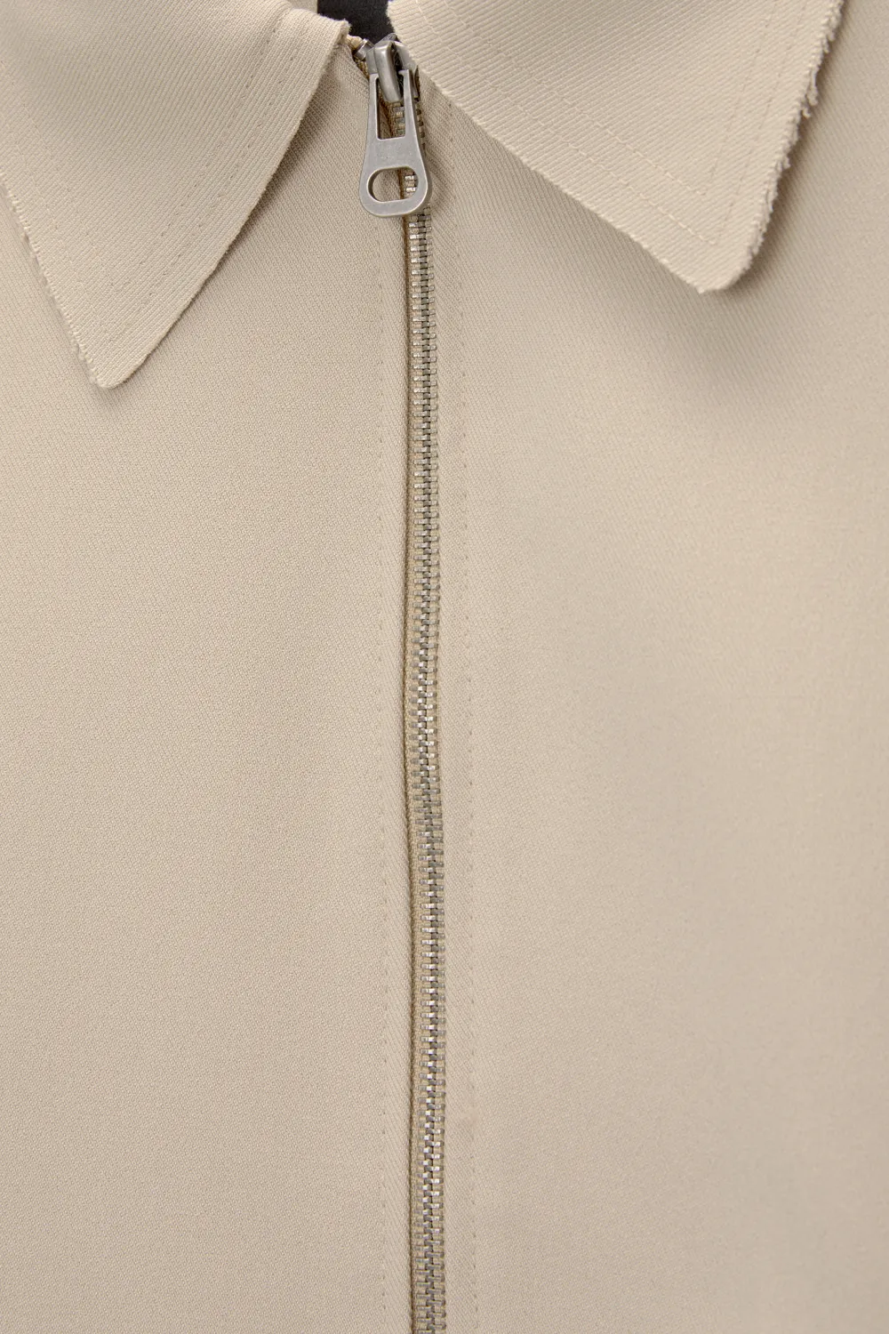 Chaleco oversize mangas desflecadas