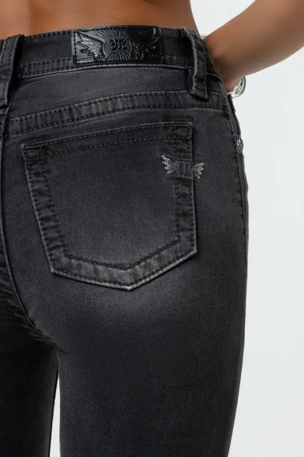 Noir Jane Skinny Jeans