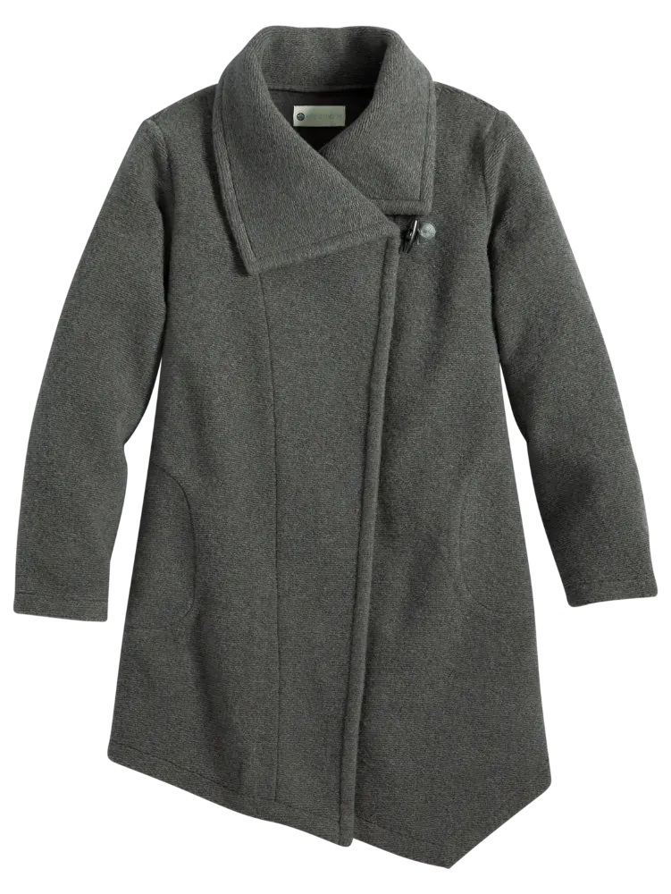 Ella Simone Berber Fleece Wool Coat