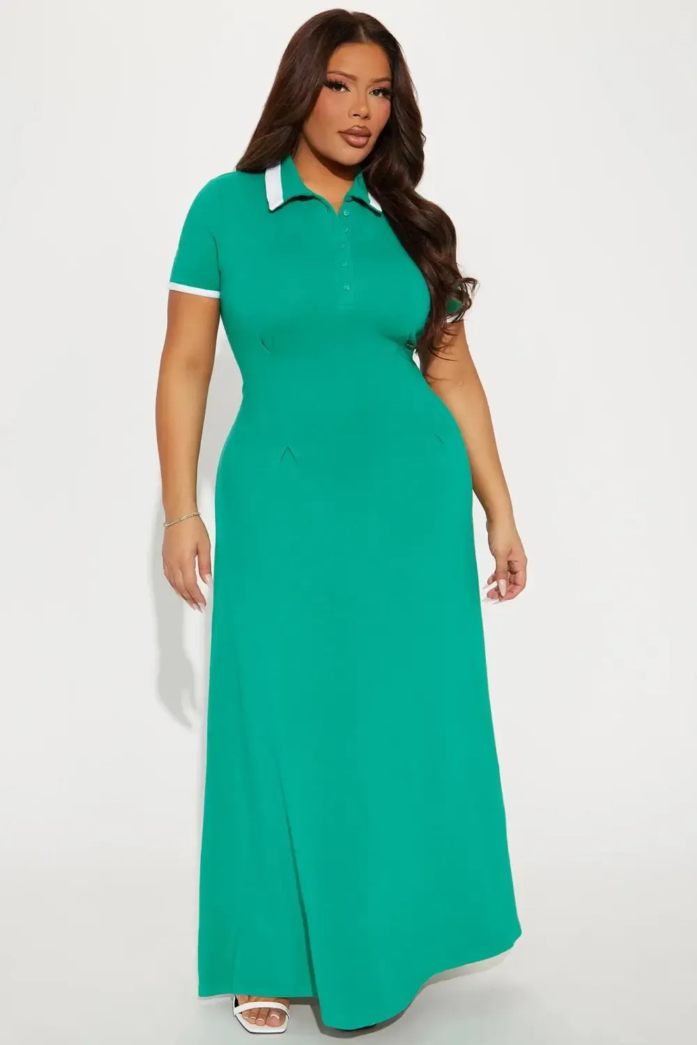 Playing Fair Maxi Dress - Kelly Green