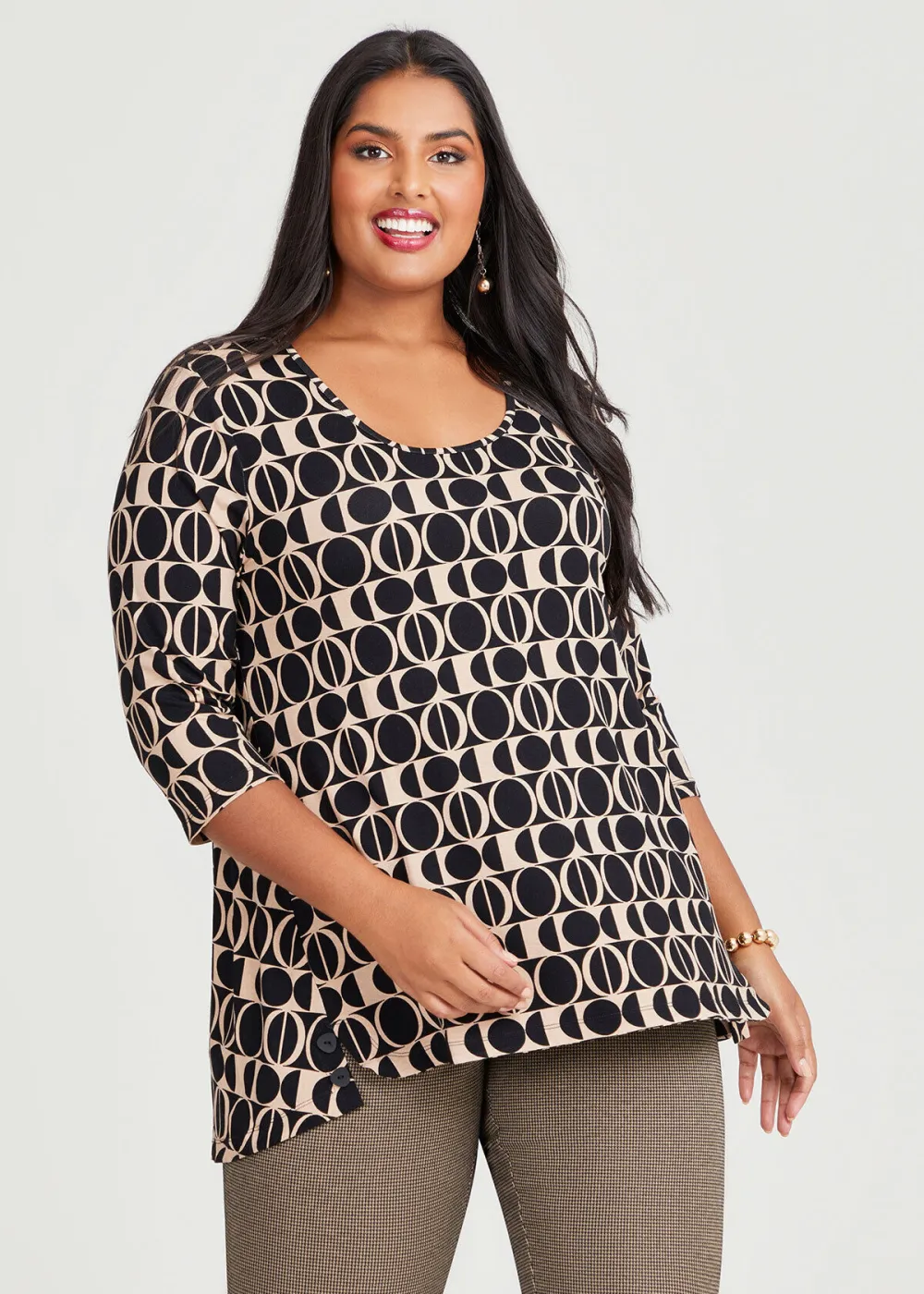 Natural Geo Zeta Top