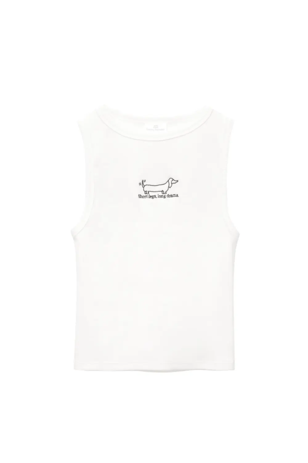 Sausage dog tank top