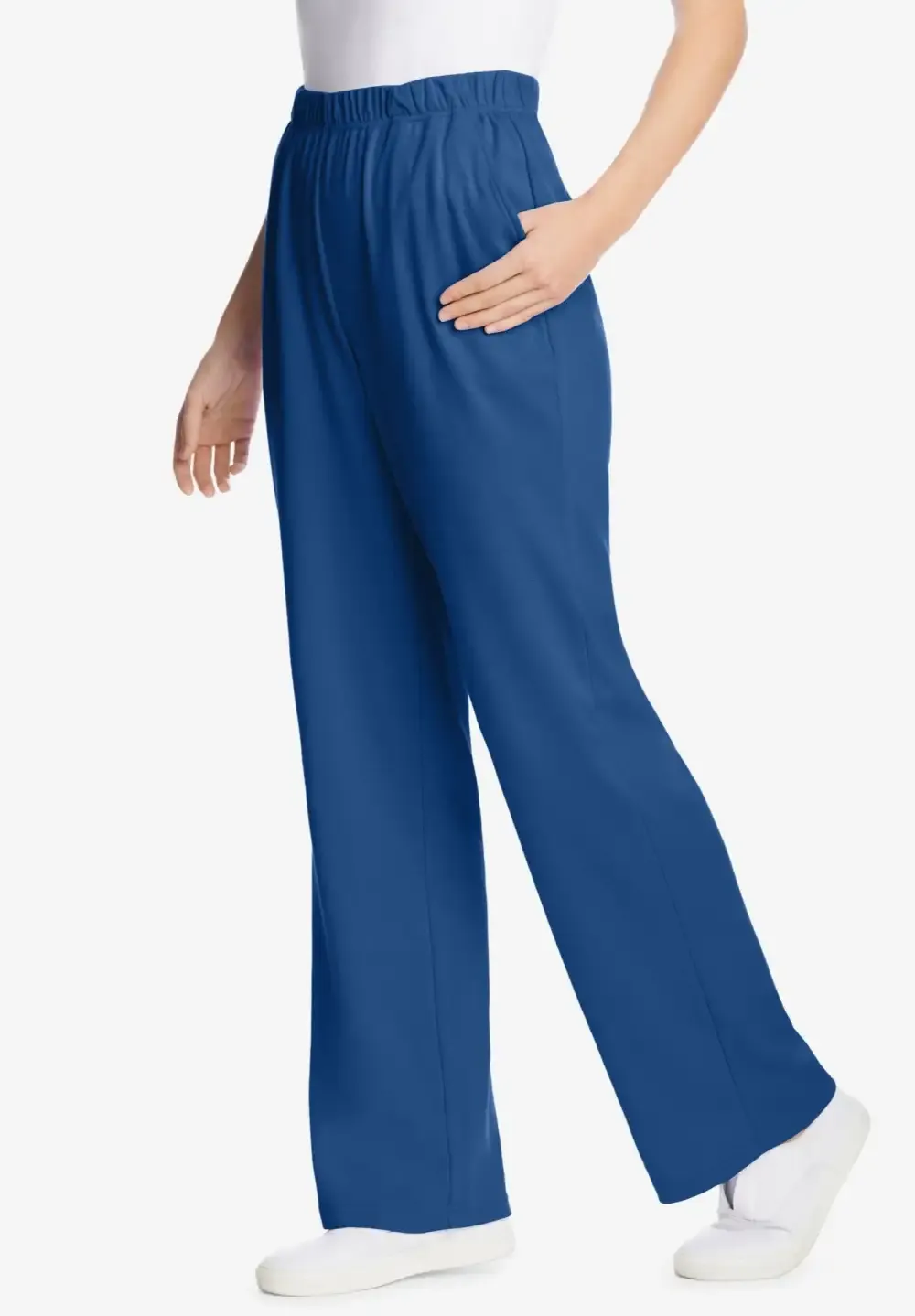 7-Day Knit Wide-Leg Pant